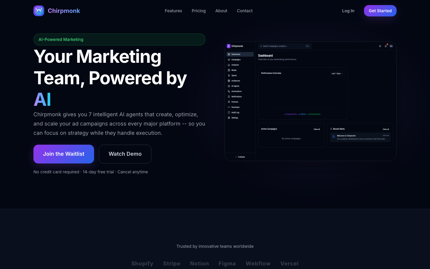 Chirpmonk screenshot